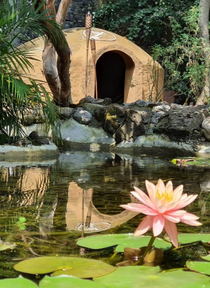 bonito temazcal en Tepoztlán Morelos